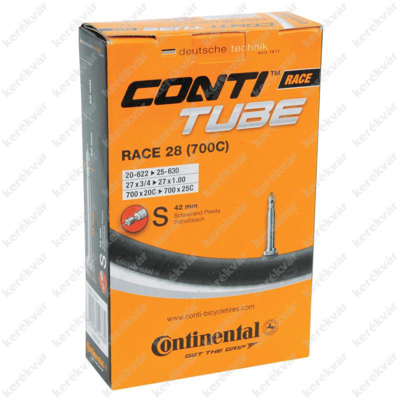 Continental Race 622(700C) országúti belső gumi presta szelep 42 mm