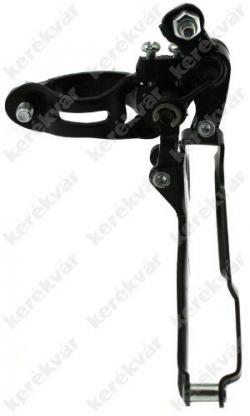 Tourney front derailleur bottom pull black for 48 teeth chainwheel 3.Image