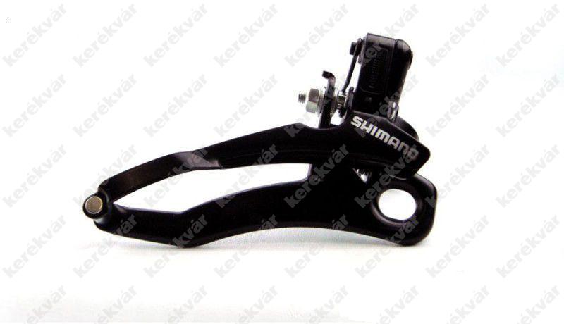 Shimano Tourney front derailleur top pull black for 42-44T chainwheel