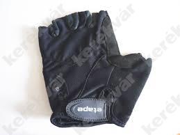 rövid ujjú kesztyű fekete