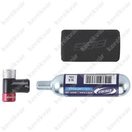 BBB AirSpeed CO2 pump with CO2 Cartridge 16g 2015