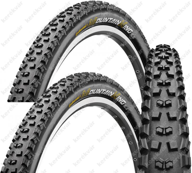 Continental Mountain King II MTB 26" tyre black Folding