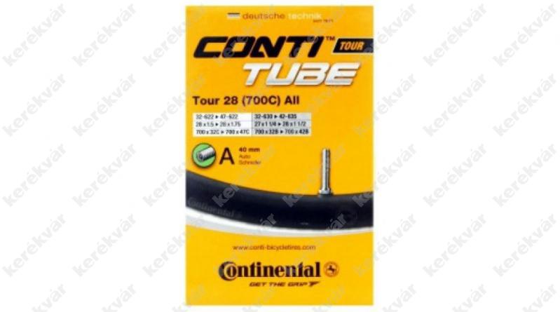 Continental Tour 28" 622(700C) trekking belső gumi autó szelep 40mm