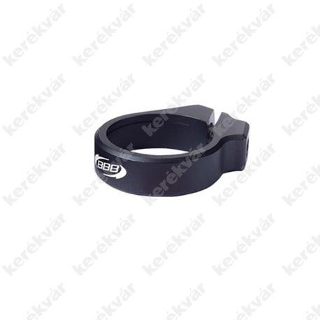 Carbonstrangler seat clamp with screws black