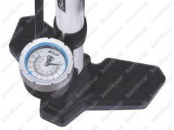 BBB AirBoost workshop pump with gauge white 3.Image