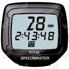 Sigma Speedmaster 5000 sebesség mérő fekete