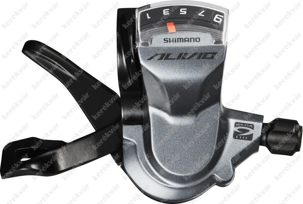 Shimano Alivio 9 sebességes jobb váltókar fekete