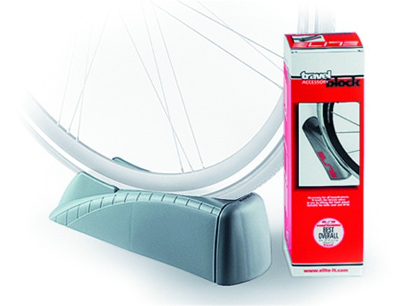 Elite Thermoplastic Travel Block wheel holder for home trainer
