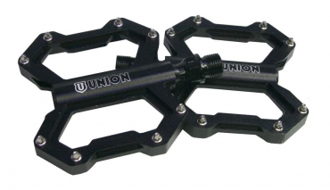 Union SP-1210 alloy pedal black 9/16"