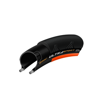 Continental Ultra Sport II országúti 622(700C) külső gumi fekete/narancs