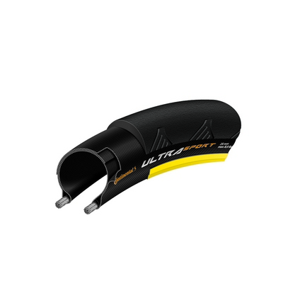 Continental Ultra Sport II road 622(700C) tyre black/yellow