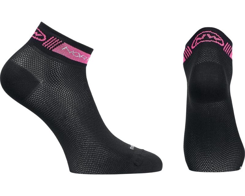 Northwave Pearl woman's sock black/pink