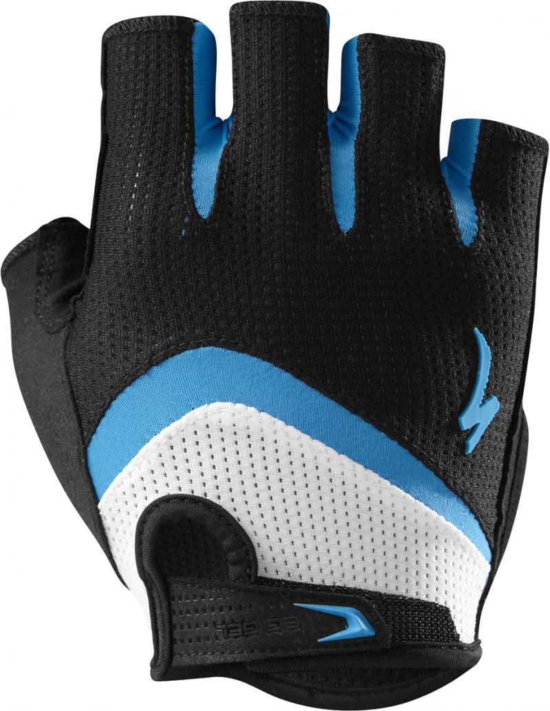 Specialized BG gel short gloves black/blue/white