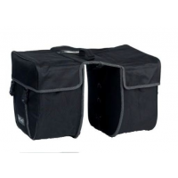 XLC Traveller táska csomagtartóra fekete 2 részes 28l