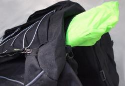 Bikefun Master táska csomagtartóra fekete/zöld 3 részes 3.Kép