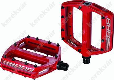 BBB CoolRide MTB alloy pedal red