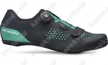 Specialized Torch 2.0 Road országúti női cipő fekete/türkiz 2018