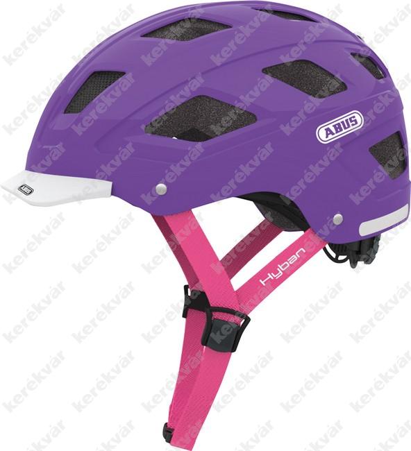 Abus Hyban helmet purple