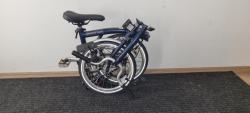 Brompton M 3 L kerékpár kék 1.Kép