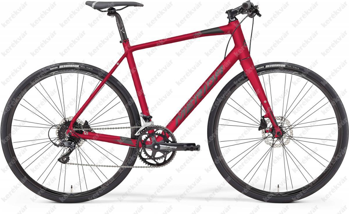 Merida Speeder 200 fitness kerékpár piros 2021