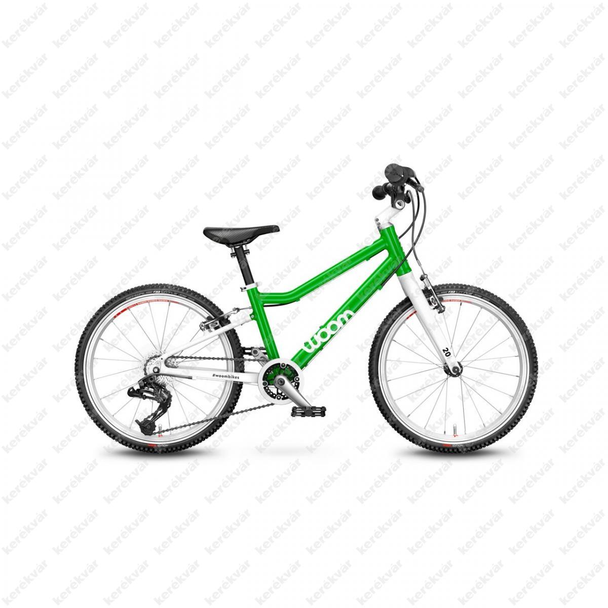 Woom 4 gyermek bicycle green