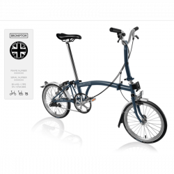 Brompton H 6 L kerékpár 2022 3.Kép