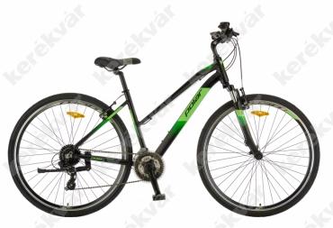 Polar Forester Comp Cross Trekking bicycle woman's black/green 2022