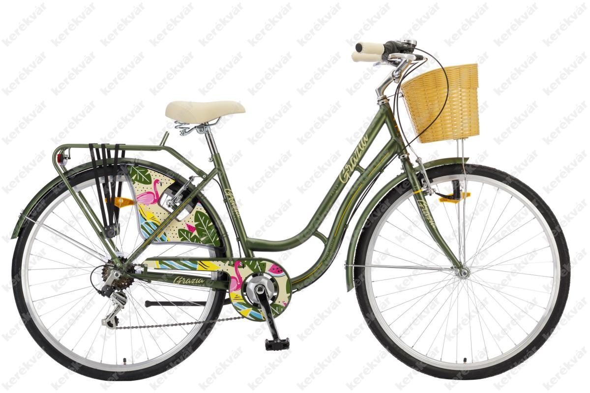 Polar Grazzia Urban kerékpár női zöld