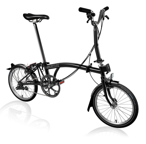 Brompton M 6 L bicycle black Black Edition