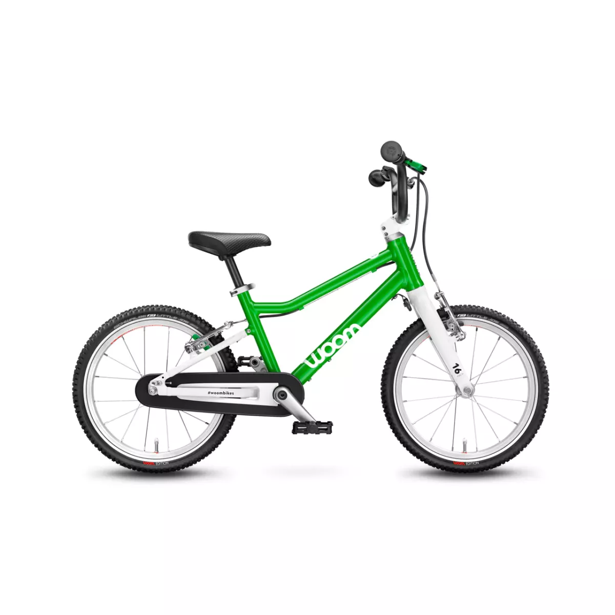 Woom 3 gyermek kerékpár zöld