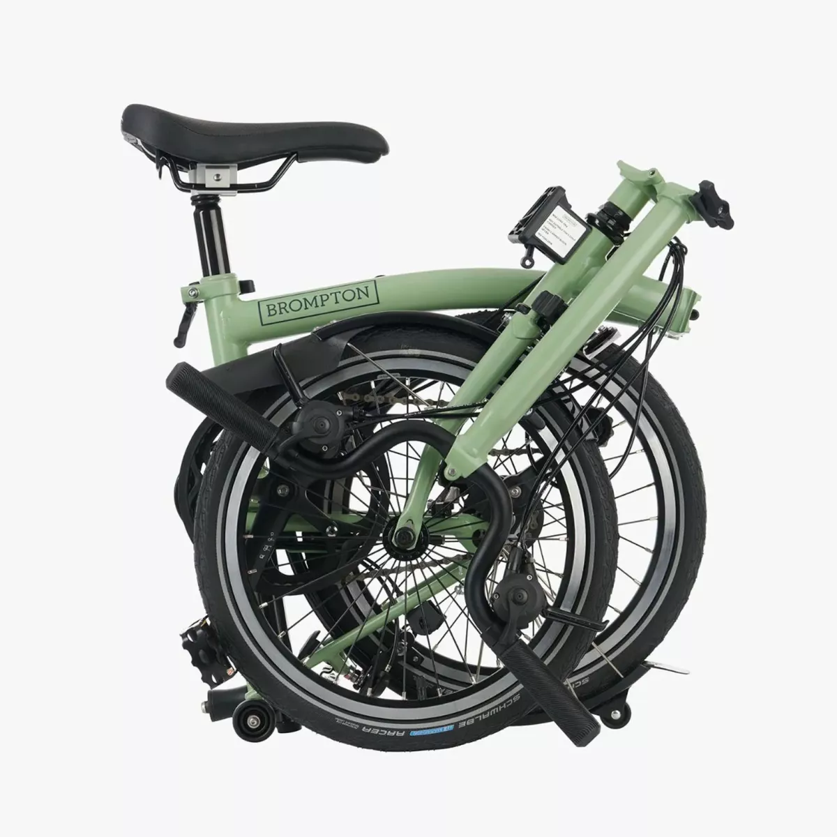 Brompton H 6 L kerékpár zöld