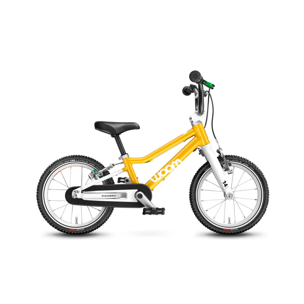 Woom 2 gyermek kerékpár sárga