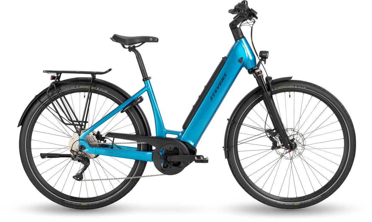 Stevens E-Triton Forma kerékpár női kék 2024